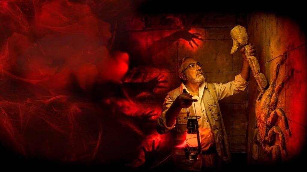 Sala Expedición Maldita del escape room Mythos en Murcia